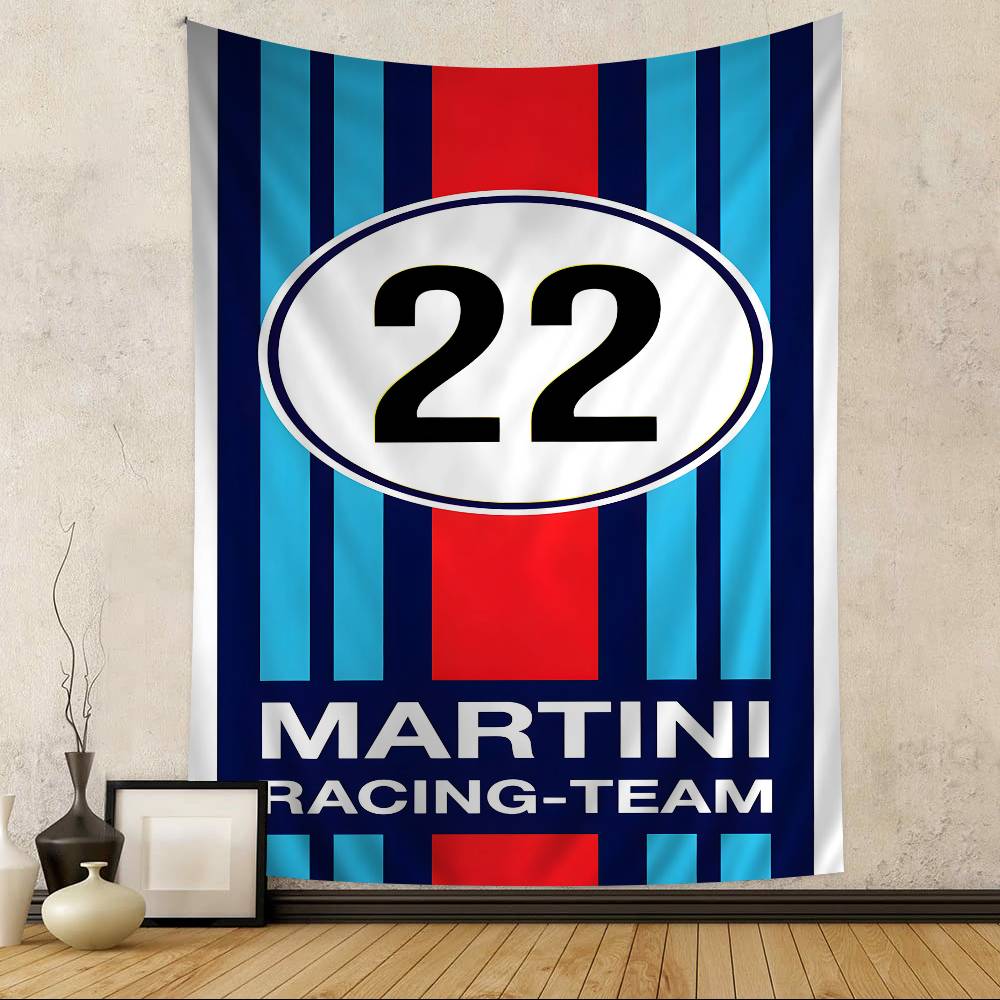 MMartini Racing Anime Tapestry Hanging Tarot Hippie Wall Rugs Dorm Home Decor