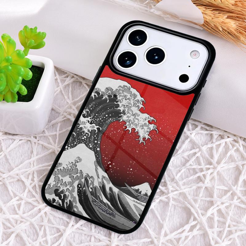 The Great Wave Off Kanagawa Shockproof Phone Case for iPhone 17 Air 16e 15 11 12 14 13 Pro Max Cover Coque