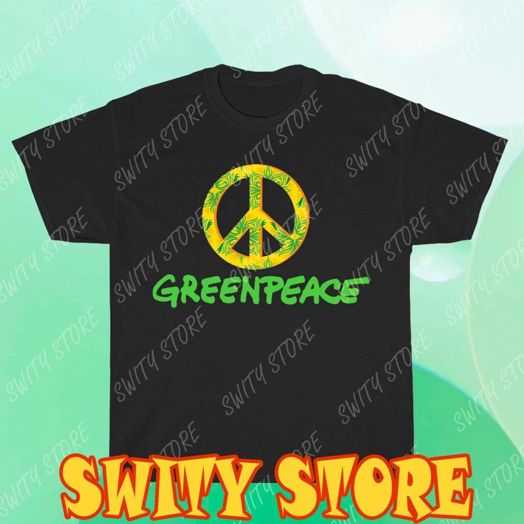 Men s and Women s T-shirts Greenpeace Organization Green Peace S