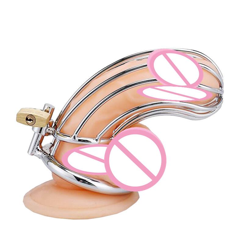 Edelstahl Männliche Keuschheit Gerät Cock Cage Anal Plug Penis Ringe G-Punkt Stimulieren Buttplug Sex Spielzeug Für Männer männlichen