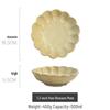Japanese Handmade Wabi-Sabi Style Retro Pottery Salad and Dessert Plate