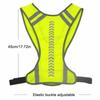 Reflective Cloth Reflective Vest Adjustable Fit Safety Jacket Protective Vest  Running Jogging