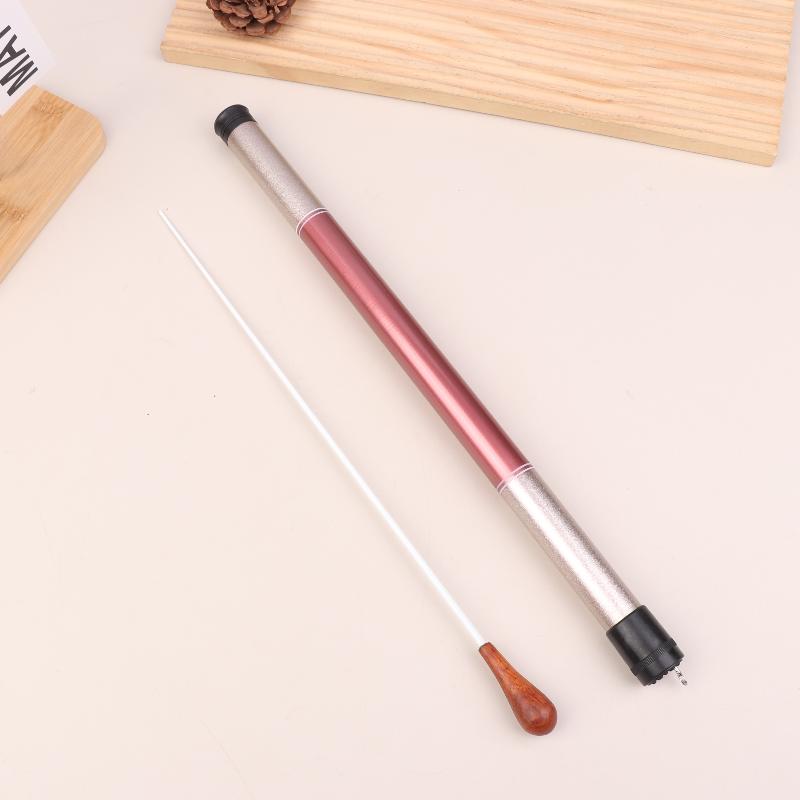 Orchestra Conducting Baton Durable Fiber Tube with Storage Stick for Musical Performance Portable and Lightweight