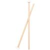 Nylon Drumsticks Timpani Mallets 1 Pair Nylon Head Wood Handle Drum Sticks Percussion Instrument Parts Accessaries