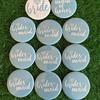 Bachelorette Party Button Pin Badge Wedding Bride Bridesmaid I Do Crew Pin Back Buttons for Bach Party Favors Photo Props Gift