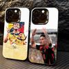 Football J-James Rodriguez Phone Case For iPhone 17,16,15,14,13,12,11 Plus,Pro Max,XS,Colorful Silver Black Cover