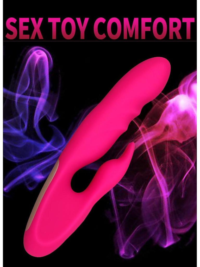 Double-Ended Electric Silicone Massager - Little King Kong Vibrator