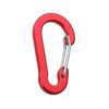 Carabiner Clip Set, Tourist Small Hooks, Outdoor Fishing, Camping, Cycling Hiking, Multi Tool Keychain Buckle Karabiners,6PCS