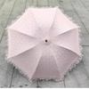 Women Lace Umbrella Double Layer Three-fold Windproof Female Princess Parasol Cute Sunscreen Anti UV Wedding Sunshade