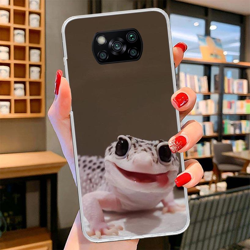 Lizards Geckos Cover Phone Case For Xiaomi Poco F7 Ultra X7 X6 X5 Pro M7 Redmi 15C 15 13C 13 12C 12 10C 10 9A 9C 9T 9 Shell Poco