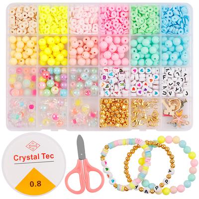 Unicorn Beaded Diy Accessories Soft Pottery Bead Material Handmade Beads Loose Beads Diy Accessories Beaded Bracelet