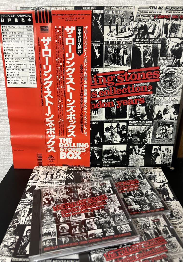

[USED] The Rolling Stones Box with obi, 3 CDs, out of print, remastered
