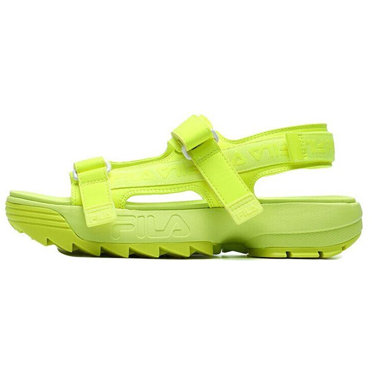 FILA Disruptor Sports Sandals Women Sandals Bright-Yellow F12W114538FYE