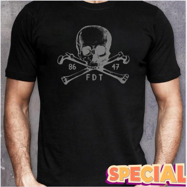 FDT Skull Crossbones Trump Goth Subtle Fck Trump T-shirt - Reprint - Hot Item !! Unisex T-Shirt S