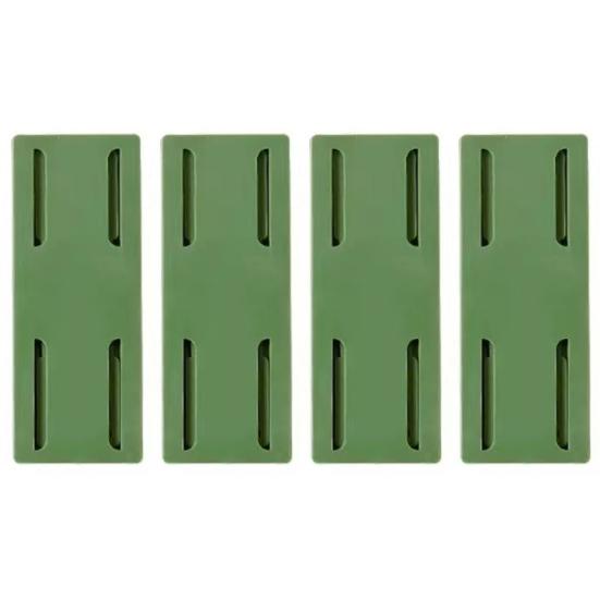 

Проста стійка для зберігання розеток, суцільне кольорове зберігання зелений