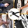 Tuyau de gonflage de voiture Tuyau de gonflage de pneu Tube d'extension Tuyau de compresseur Connecteur universel pour gonfleur d'air de pneu de moto