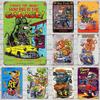 Rat Fink Signes Métalliques Vintage Affiches Décor Plaque Métallique Rétro Décoration Murale pour Garage Bar