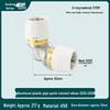Aluminum-Plastic Pipe Joint Accessories for PERT Floor Heating 1216 & 2025 Quick-Connect Geothermal Pipe Repair
