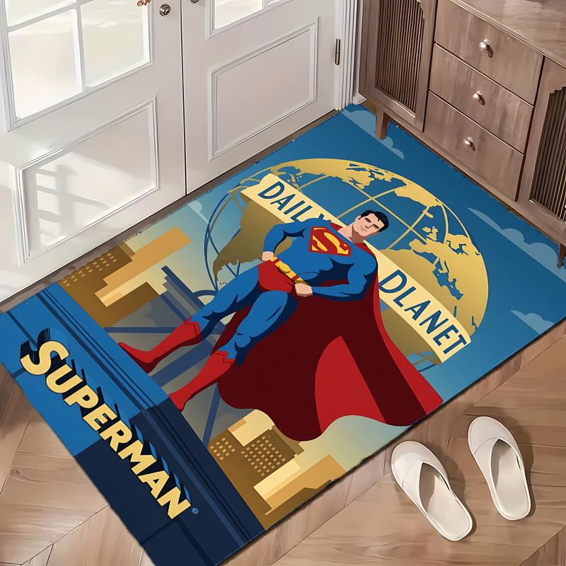 Superman (5) Office Carpets Suitable for Living Rooms Bedrooms Offices and Kitchens a Gift for Modern Home Decor