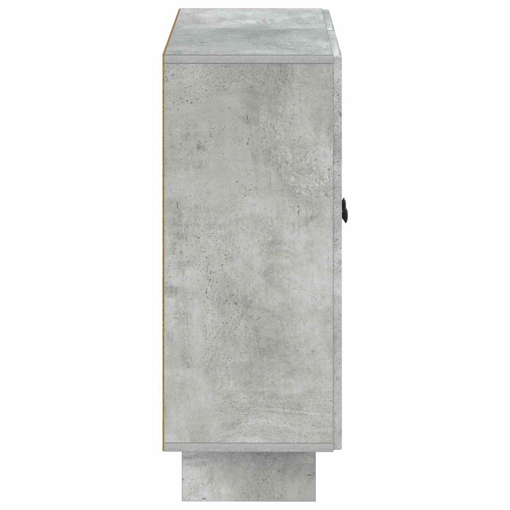 Bathroom Storage Cabinet EDE Concrete Grey 59.5 x 31 x 80 cm