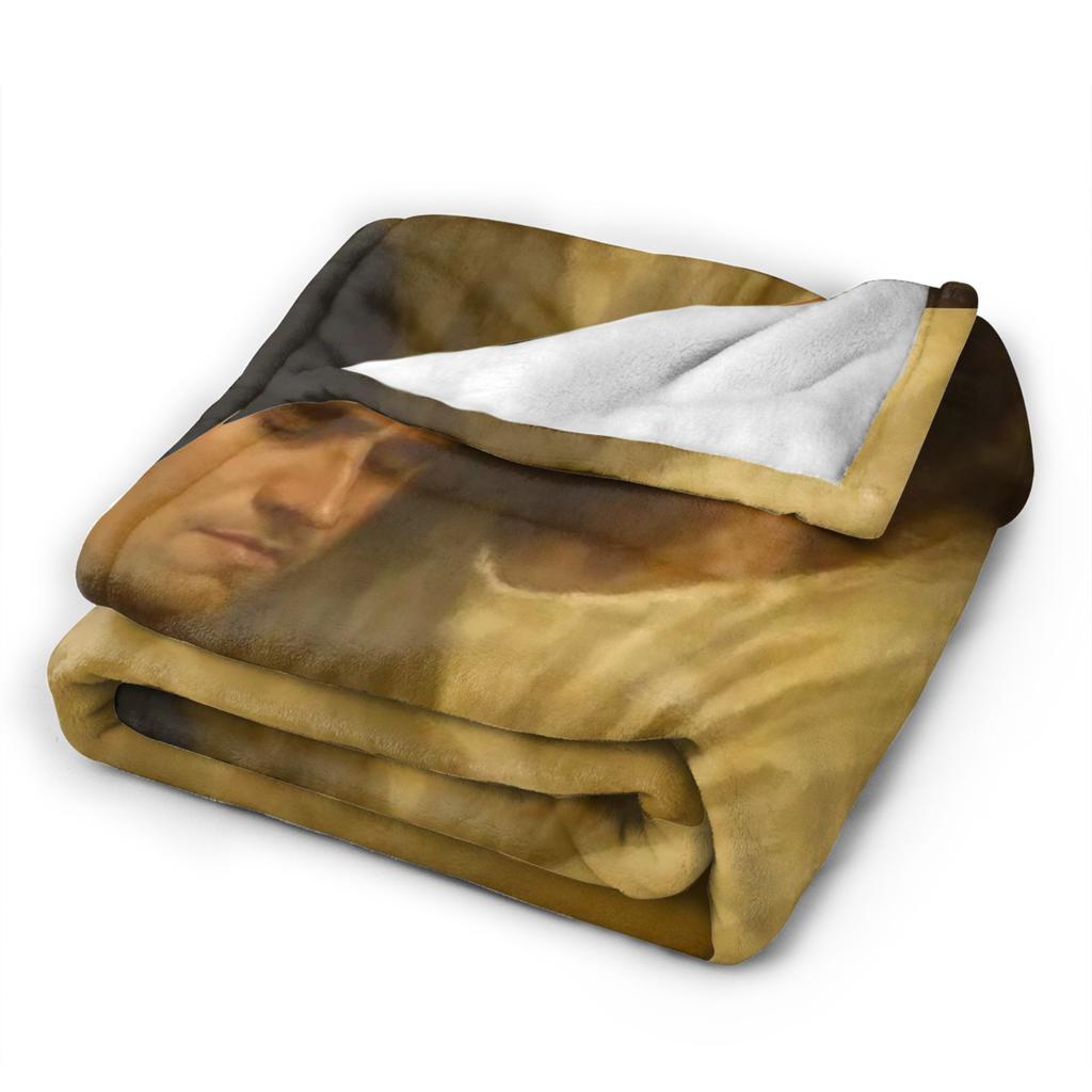 Super Soft Charlie Kirk Angelic Advocate Throw Blanket Premium Flannel Fleece Lightweight Bed Blanket Cozy Fluffy Blankets