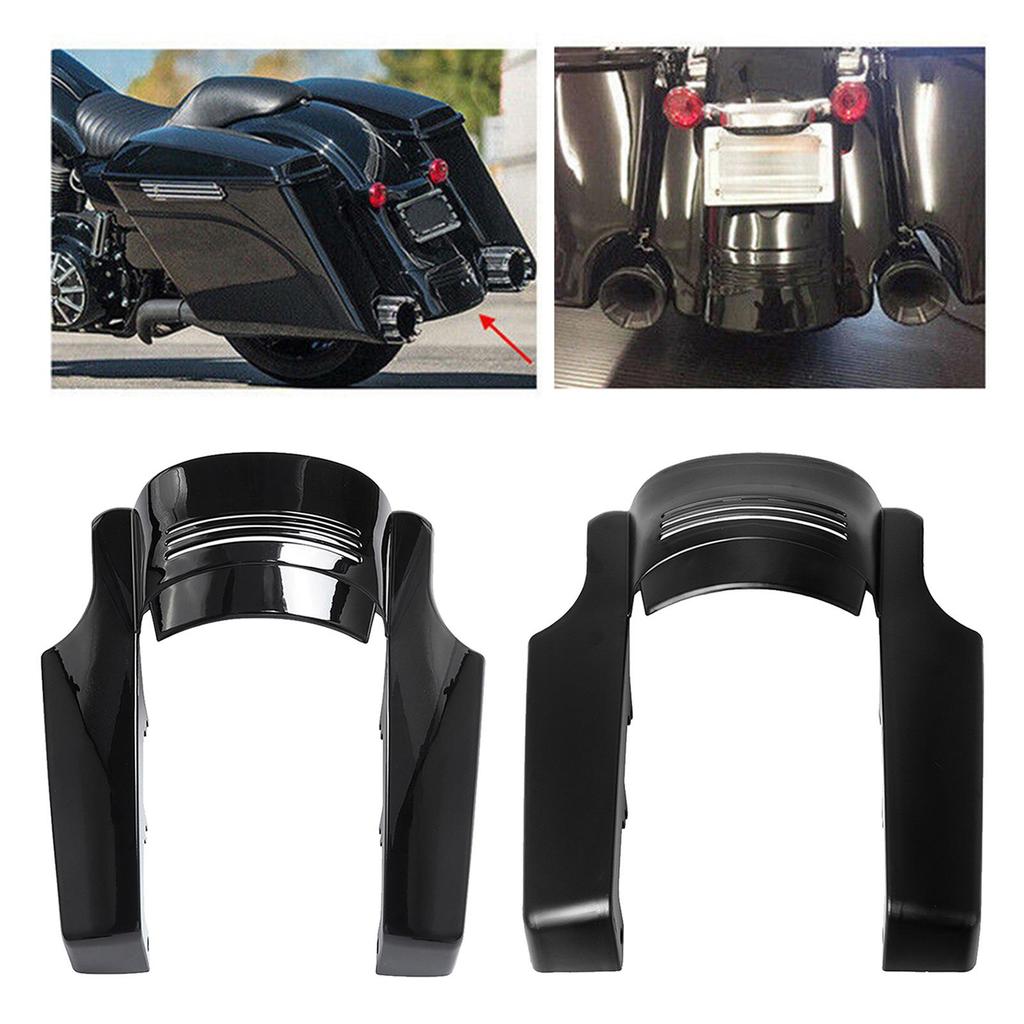 Motorcycle 5" Rear Extension Bag Fillers fits for Touring 2009-2013