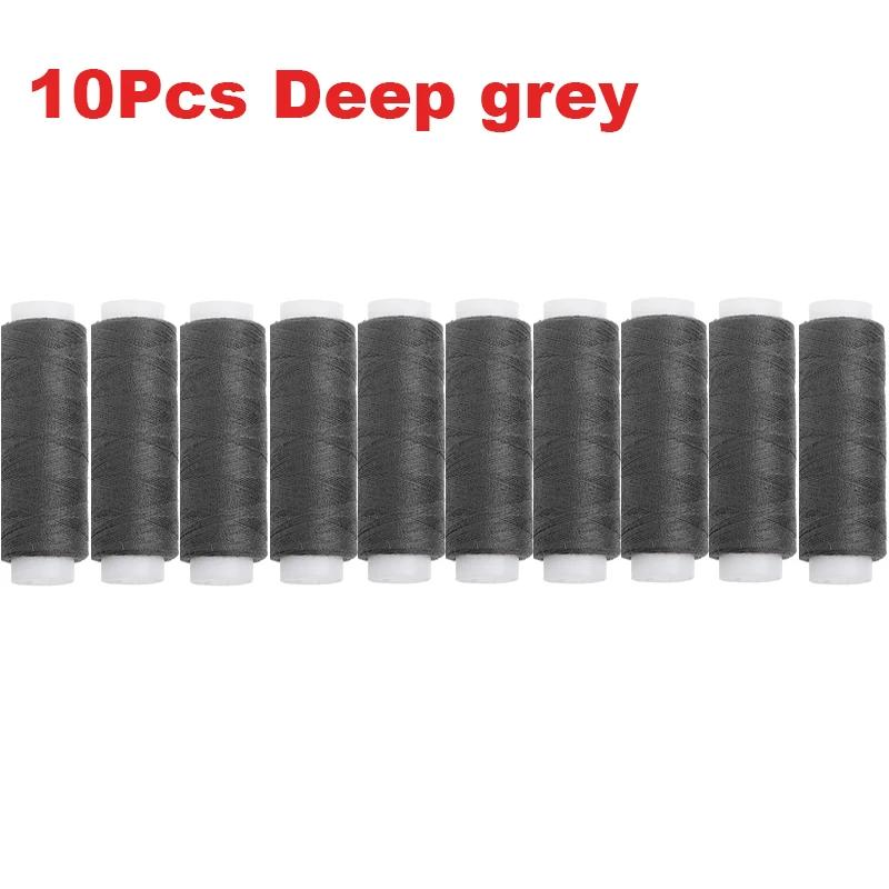 10Pcs Polyester Sewing Thread Kits 200yards Per Spools Sewing Thread Craft For DIY Home Hand Sewing & Embroidery