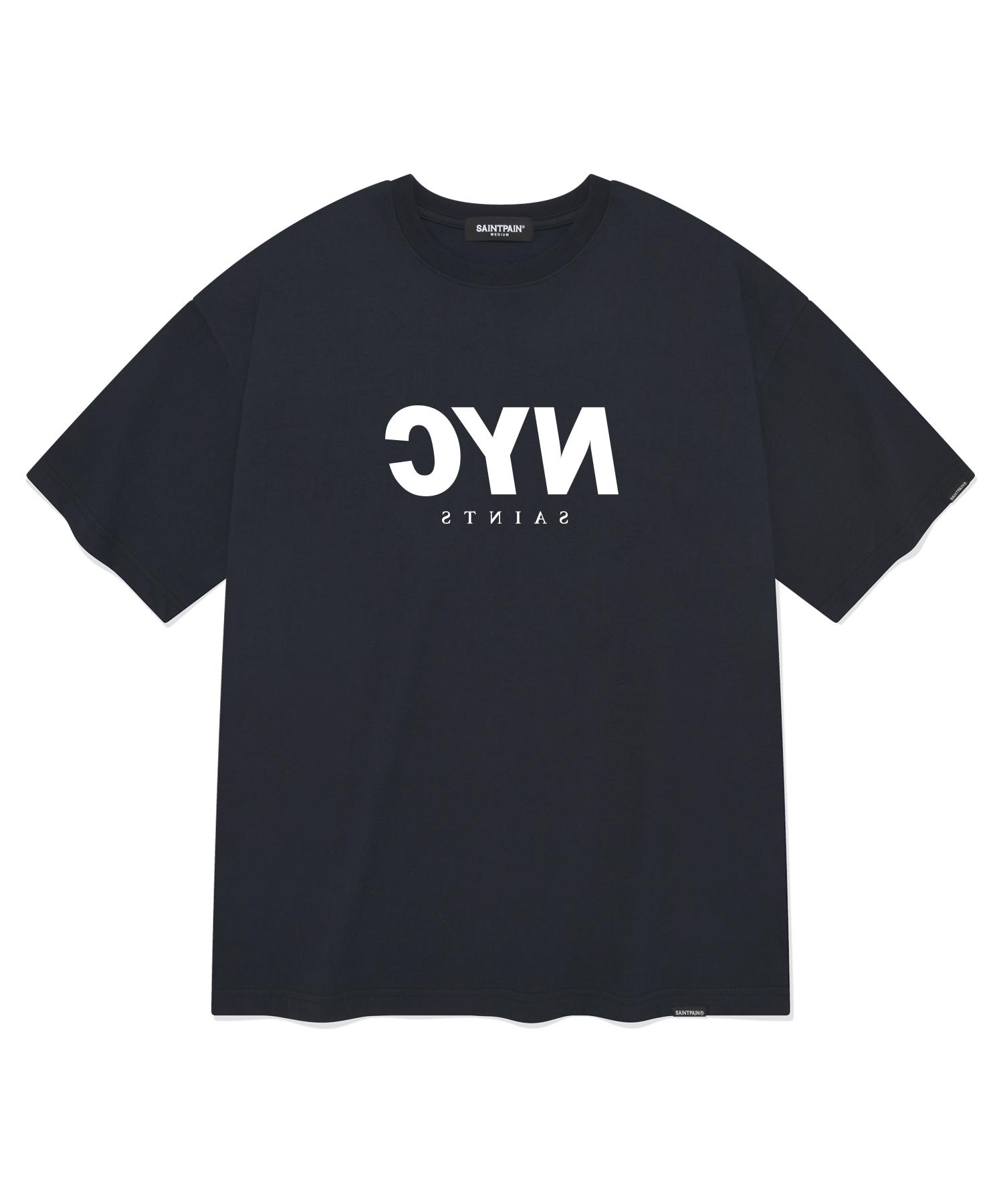 Saint Pain Sp City Tour Short Sleeve T-Shirt (New York) - Navy Navy/L