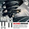Compressor de mola helicoidal de 1 a 2 polegadas, espaçador de mola helicoidal, amortecedor, 2 peças, ferramenta manual de ajuste automotivo para remoção em carros e caminhões.