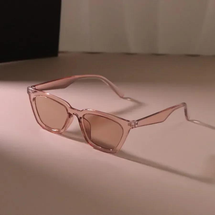 Óculos de Sol Olho de Gato Vintage Para Mulheres Homens Moda Retrô Minimalista Elegante Feminino Masculino