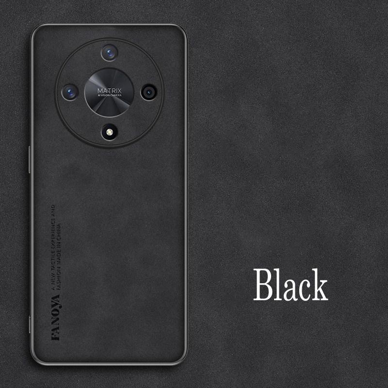 For Honor X9B Luxury Sheepskin Leather Shockproof Silicone Case For Honor X9B Phone Case Cover Coque