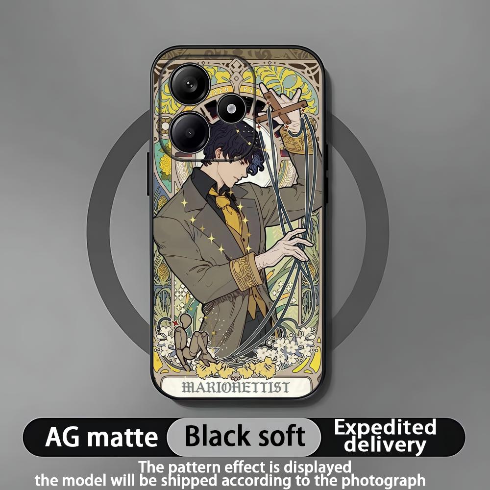 Lord of Mysteries Phone Case For Xiaomi Redmi Note 14 13 12 11 Pro Plus S 5G 4G Soft Black Phone Cover