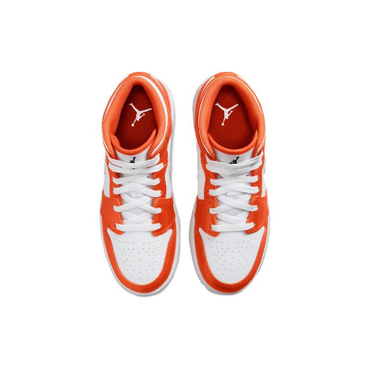 New Jordan 1 Mid Metallic Orange GS DM4228-800