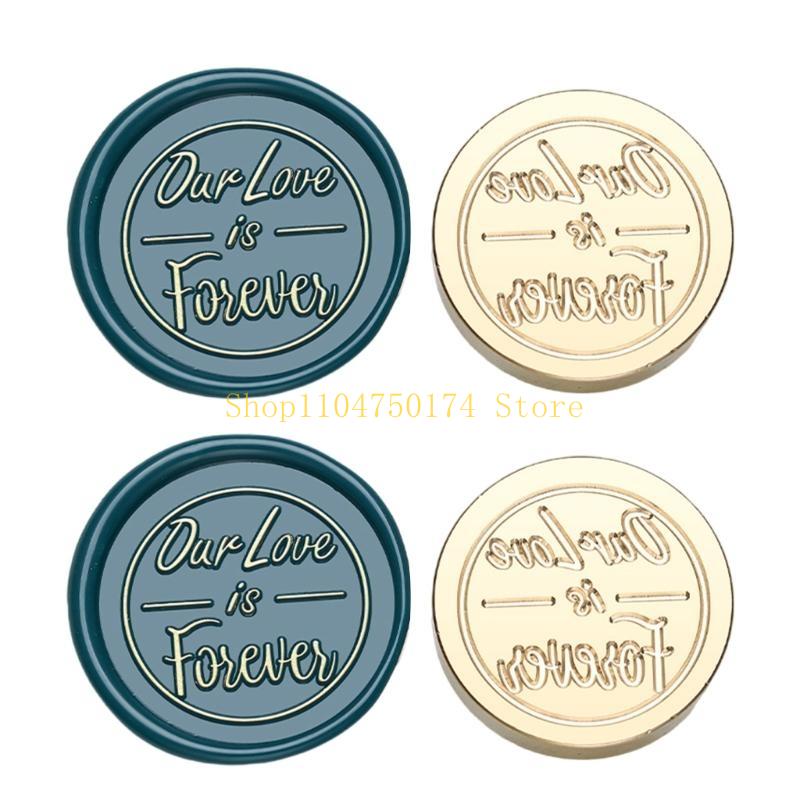 Seal Stamp Head Replacement Antique Embossed Sealing Stamp Head for Envelope top sale