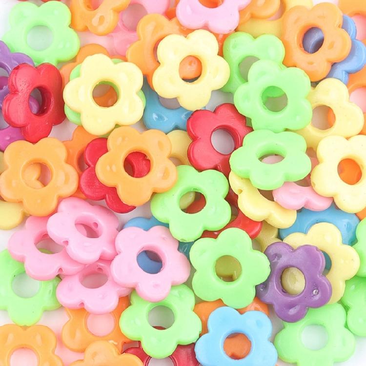 Flower Spacer Beads for Bracelet Jewelry Making DIY Accessories Craft 19x19mm
