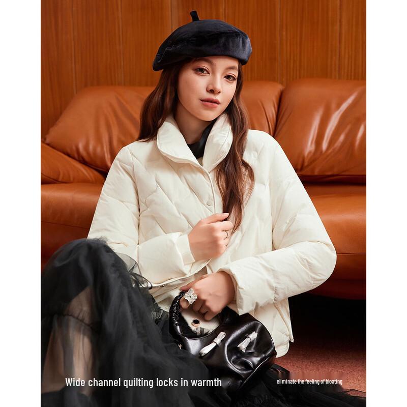 IEF Women's Lightweight Duck Down Puffer Jacket