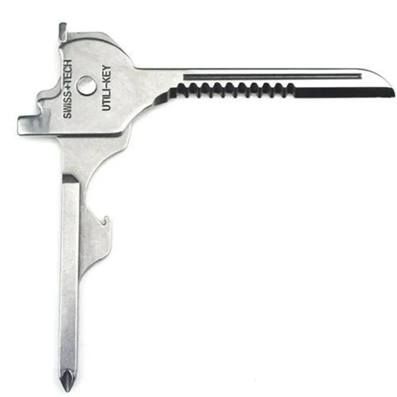 6-in-1 Utili-Key Mini Multitool - Keychain Plier with Key Ring for Camping, Survival & Rescue | Pocket EDC Tools