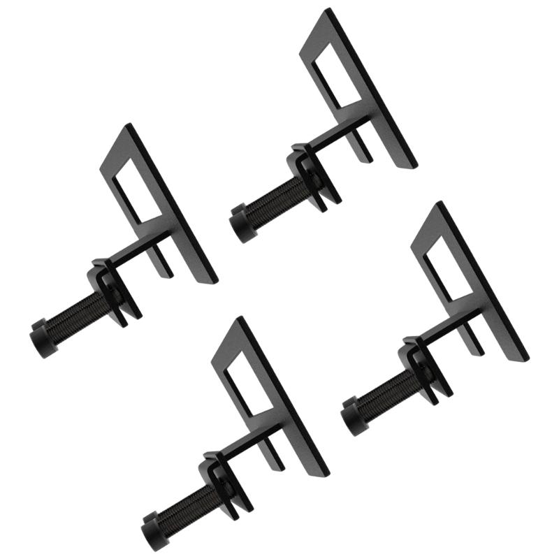 4PCS Metal Bed Frame Support Brackets Quick Tool Release Setups Nonslip Pad Suitable for Most Bed Size top sale