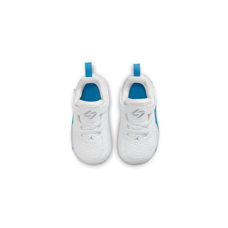 Air Jordan Jordan Luka 1 TD Legend of 7 Baby Sneakers White Neo-Turquoise Bright-Crimson DR6085-104