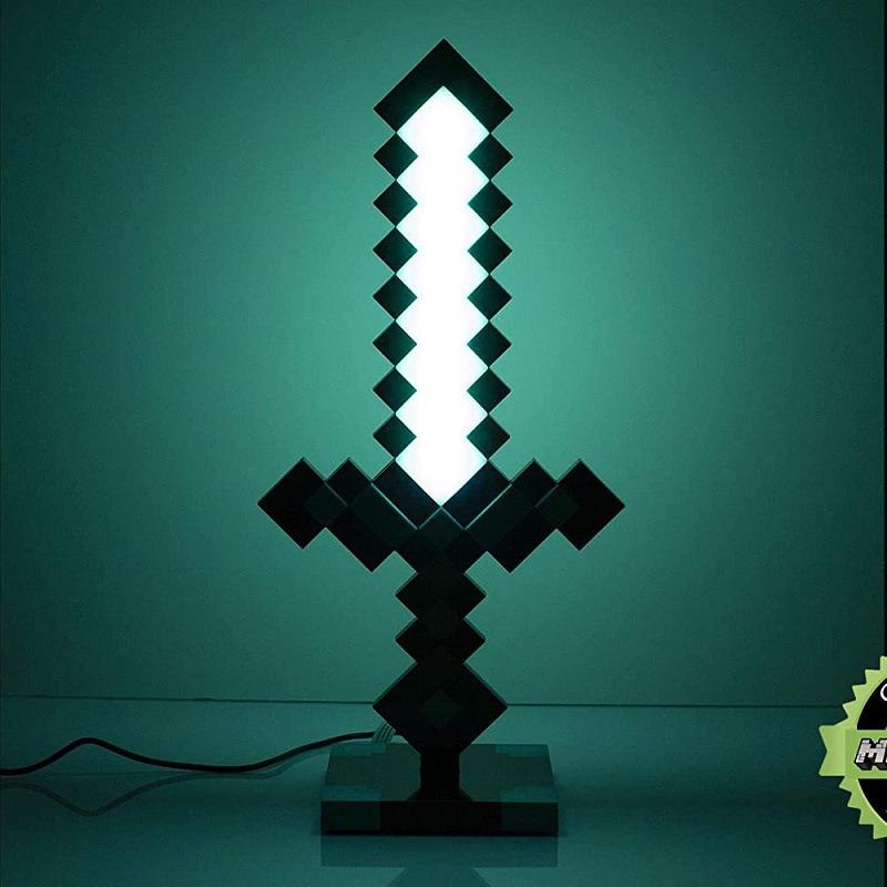 Minecraft 2-in-1 Transforming Sword and Pickaxe Toy - Hot Seller Gift