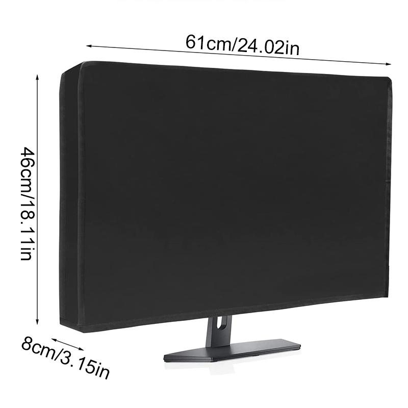 1PC HD Clear Monitor Dust Cover Reusable LCD Screen Protective Hood
