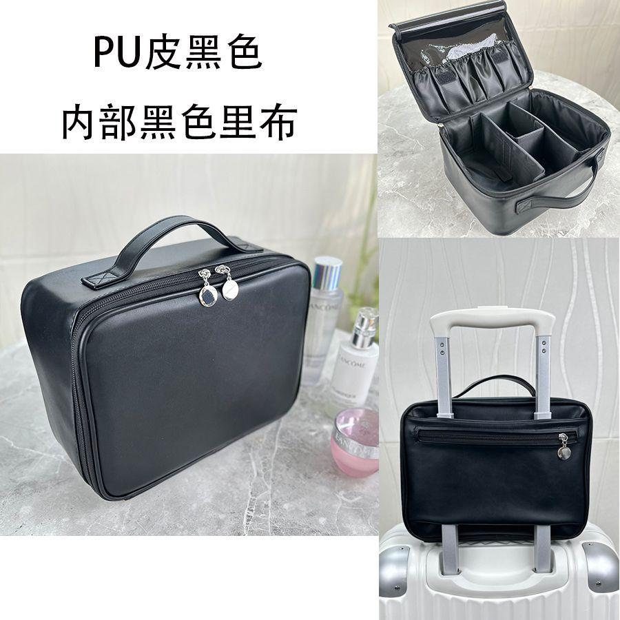 

New Makeup Bag Large Capacity Portable Portable Travel Skin Care Cosmetics Storage Bag чёрный