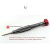 S2 Alloy Steel Precision Screwdriver Aluminum Anti Slip Handle 360 Silent Bearing Magnetic Tip for iPhone Samsung Huawei Repairs 4