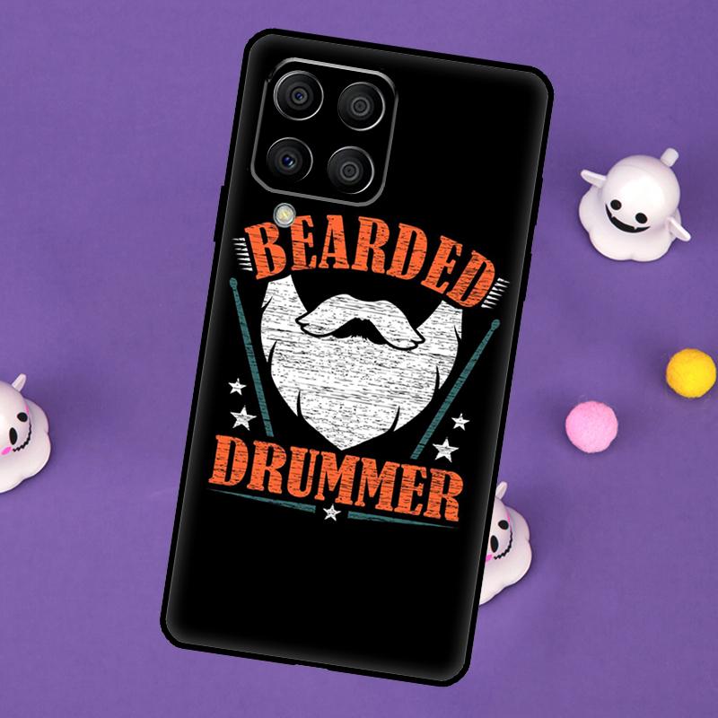 Drum Drummer Music DJ Cover For Samsung Galaxy M11 M51 M31 M33 M13 M23 M53 M15 M55 M14 M34 M54 M20 M32 M52 Case