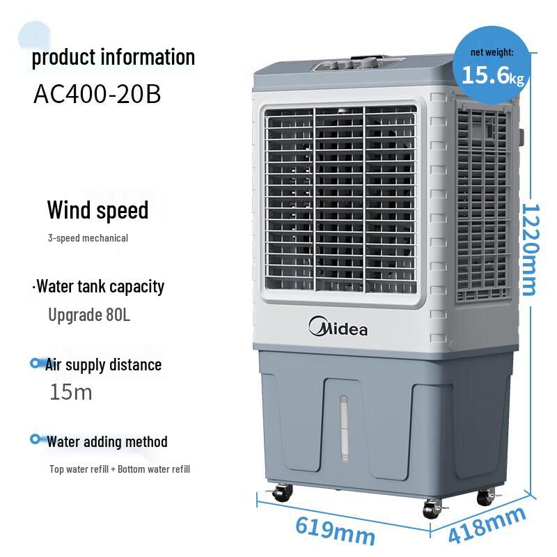 

Midea Industrial Portable Evaporative Air Cooler