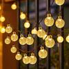 Waterproof Solar Garden String Lights: Outdoor Patio, Courtyard & Tree Fairy Lights