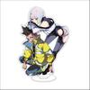 16CM Anime Cyberpunk Cosplay Acryl-Ständer Ornamente David Martinez Rebecca Figur Ständer Halloween Geschenke
