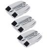 3pcs Zipper Feet Multifunctional Invisible Hemming Sewing Accessories for Household Old Sewing Machine Parts Replacing