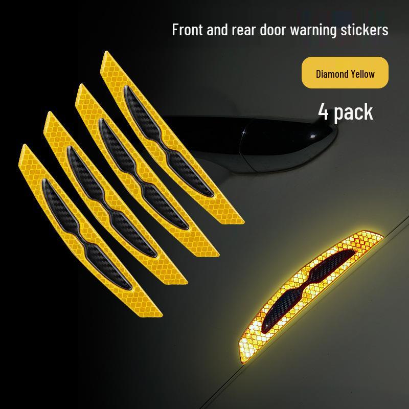 Carbon Fiber Car Body Decoration Stickers & Air Vent Accent