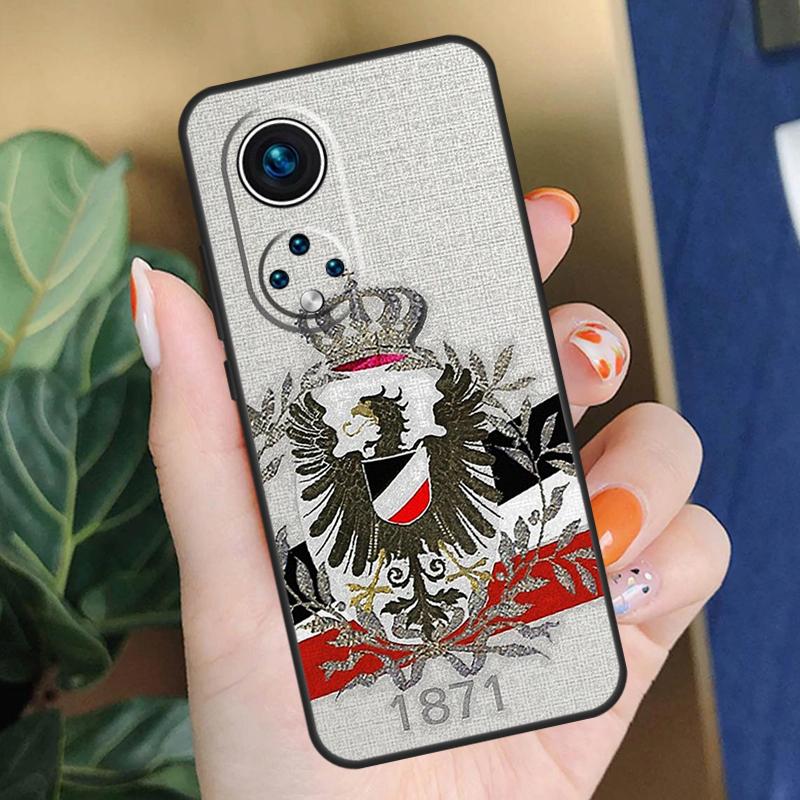 

German Empire Flag Case For Honor X9c X9b X8b X9a X8a X8 X9 50 70 90 Lite Honor 200 Pro Magic 7 5 6 Lite Cover Honor X9 4G